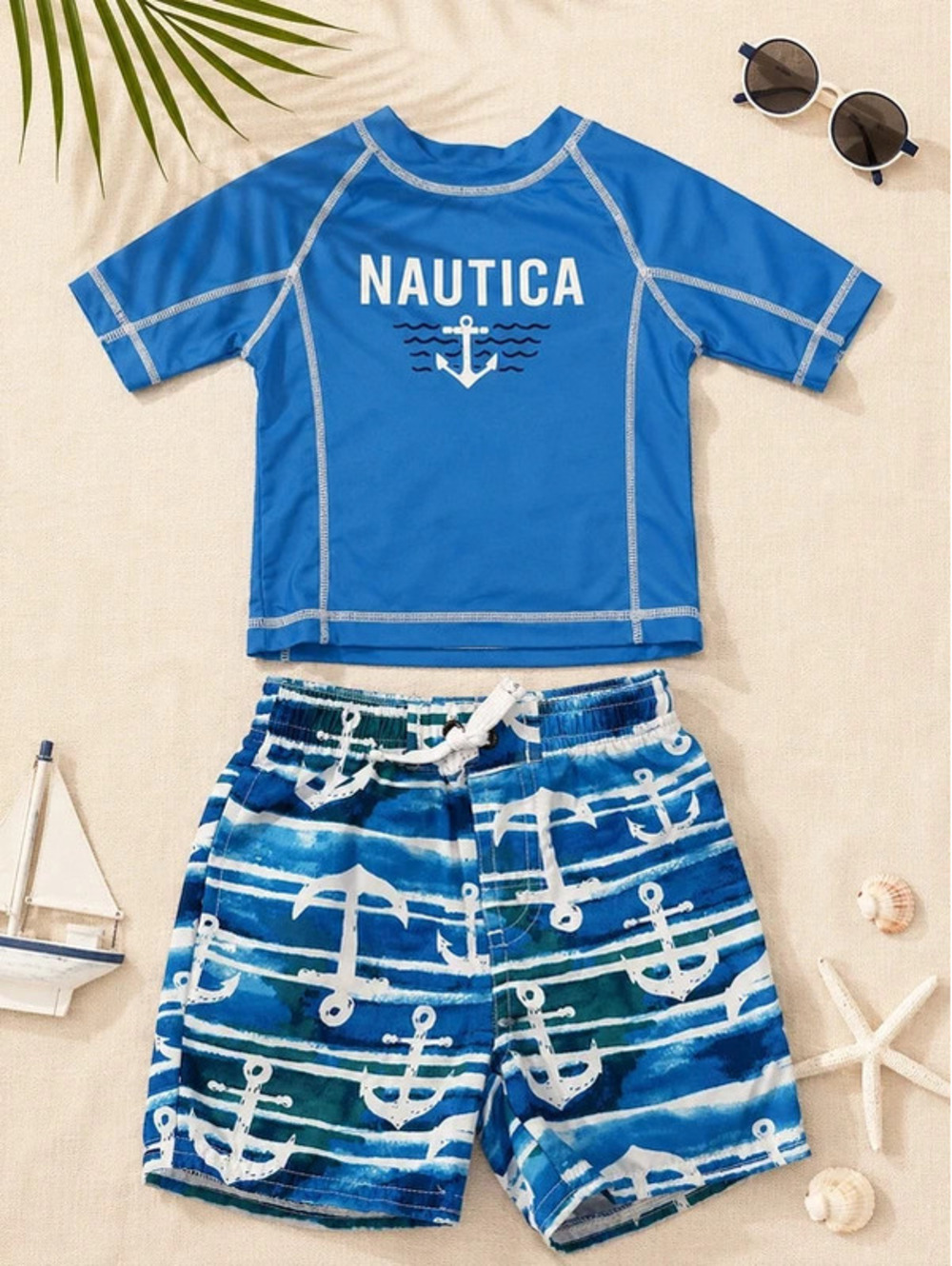 Nautica 2 piece swim set | Like New | 12m